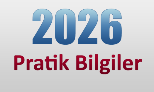 2026 Yılında Uygulanacak Tutarlar
